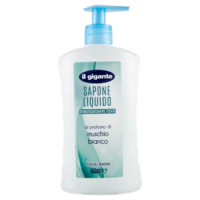 IL GIGANTE Sapone Liquido Al Profumo Di Muschio Bianco 500 Ml