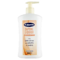 IL GIGANTE Sapone Liquido Con Latte Di Riso Ed Estratto Di Avena 500 Ml