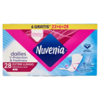 Nuvenia Dailies V-Protection & Freshness Extra Lungo Proteggi Slip 28 Pz