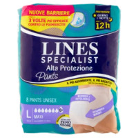 Lines Specialist Alta Protezione Pants Unisex Taglia L Maxi 8 Pz