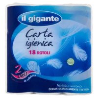 IL GIGANTE Carta Igienica Rotoli 18 Pz