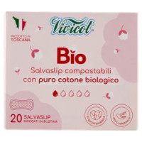 Vivicot Bio Salvaslip Compostabili Ripiegati In Bustina 20 Pz