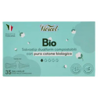 Vivicot Bio Salvaslip Dualform Compostabili Stesi Nella Confezione 35 Pz