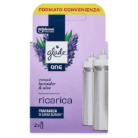Glade ONE Doppia Ricarica, Fragranza Tranquil Lavender & Aloe 2x10ml