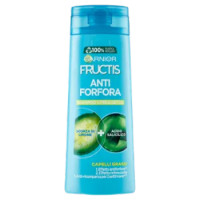 Garnier Shampoo Fructis Antiforfora Citrus Detox, Antiforfora e Antibatterico, 250 Ml