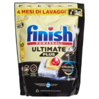 Finish Ultimate Plus Limone Pastiglie Lavastoviglie 80 Lavaggi 976 g