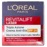 L'Oréal Paris Revitalift Laser Tripla Azione Crema Anti-Età SPF 25 50 Ml