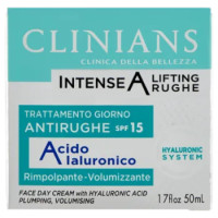 Clinians Intense A Lifting Rughe Trattamento Giorno Antirughe SPF15 Acido Ialuronico 50 ML