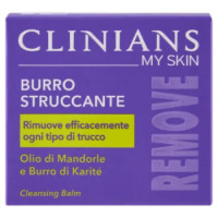 Clinians My Skin Burro Struccante Olio Di Mandorle e Burro Di Karité 80 ML