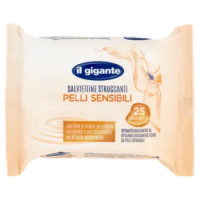 IL GIGANTE Salviettine Struccanti Pelli Sensibili 25 Pz