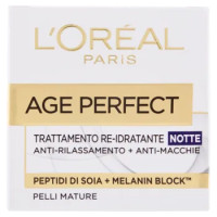 L'Oréal Paris Age Perfect Trattamento Re-idratante Notte Pelli Mature 50 Ml