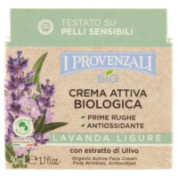 I Provenzali Bio Crema Attiva Biologica Lavanda Ligure 50 ML
