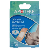 Apoteke Pronta Medicazione Cerotti Elastici Misura M/L 20 Pz