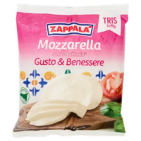 Zappalá Gusto & Benessere Mozzarella Senza Lattosio* 3 x 90 g