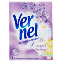 Vernel Lavanda Di Provenza 3 Sacchetti Profumati Per Armadi e Cassetti