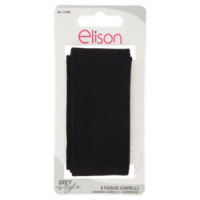 Elison City Style Fasce Capelli Classic Black 2 Pz