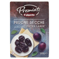 PREMIATI DA IL GIGANTE Prugne Secche Extra Large 250 g