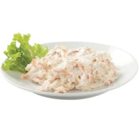 INSALATA CAPRICCIOSA PRODOTTO GASTRONOMICO CON VERDURE MAIONESE E PROSCIUTTO COTTO