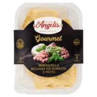 De Angelis Gourmet Mortadella Bologna IGP, Burrata e Pesto 250 g