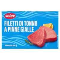 Selex Filetti Di Tonno a Pinne Gialle Surgelati 2 x 125 g