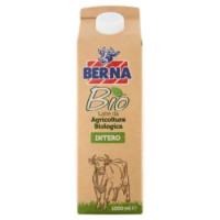 Berna Bio Latte Da Agricoltura Biologica Intero 1000 Ml