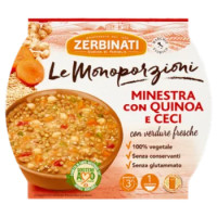 Zerbinati Le Monoporzioni Minestra Con Quinoa e Ceci 310 g