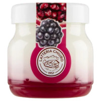 AlpiYò Yogurt Di Valtellina Intero Con Confettura Extra Di Mora e Melograno 125 g