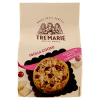 Tre Marie Frolla Cookie Cioccolato Bianco e Mirtilli Rossi 150 g