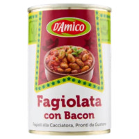 D'Amico Fagiolata Con Bacon 400 g
