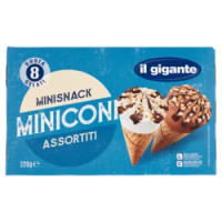 IL GIGANTE Minisnack Miniconi Assortiti 8 x 40 g