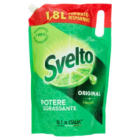 Svelto Original Potere Sgrassante Limone 1,8 L