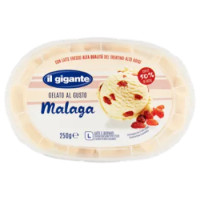 IL GIGANTE Gelato Al Gusto Malaga 250 g
