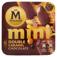 Magnum Mini Double Caramel Chocolate 6 Gelati 283,5 g