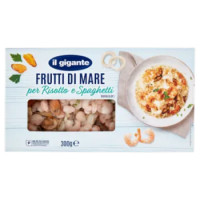 IL GIGANTE Frutti Di Mare Per Risotto e Spaghetti Surgelati 300 g