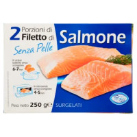 Oggi Pesce Porzioni Di Filetto Di Salmone Surgelate