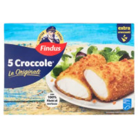 Capitan Findus 5 Croccole Con 100% Filetti Di Merluzzo - Le Originali 540 g