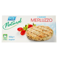 ViS Natural 2 Burger Merluzzo Surgelati 160 g