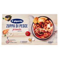 IL GIGANTE Zuppa Di Pesce Pronta Surgelata 550 g