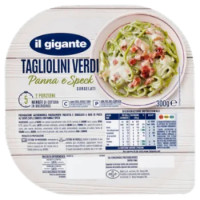 IL GIGANTE Tagliolini Verdi Panna e Speck Surgelati 300 g