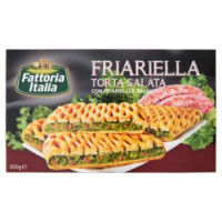 Fattoria Italia Friariella Torta Salata Con Friarielli e Salsiccia Surgelata 500 g
