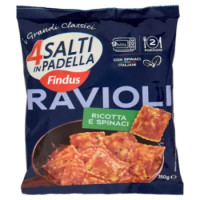 4 Salti In Padella Findus Ravioli Ricotta e Spinaci Al Pomodoro 550 g