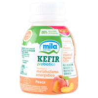Mila Kefir Probiotico Favorisce Il Metabolismo Energetico Pesca 180 g