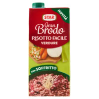 Star Gran Brodo Risotto Facile Verdure Con Soffritto 1000 Ml