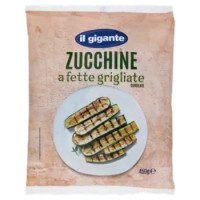 IL GIGANTE Zucchine a Fette Grigliate Surgelate 450 g