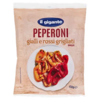 IL GIGANTE Peperoni Gialli e Rossi Grigliati Surgelati 450 g