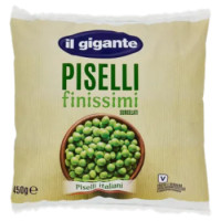 IL GIGANTE Piselli Finissimi Surgelati 450 g