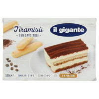 IL GIGANTE Tiramisù Con Savoiardi Congelato 500 g