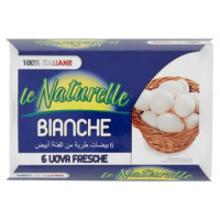 Le Naturelle Bianche 6 Uova Fresche