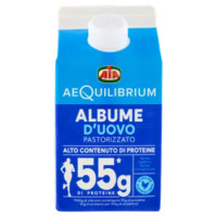 Aia AeQuilibrium Albume D'Uovo Pastorizzato 500 g