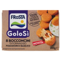 FRoSTA GoloSì 8 Bocconcini Di Formaggio Pomodoro e Basilico 200 g